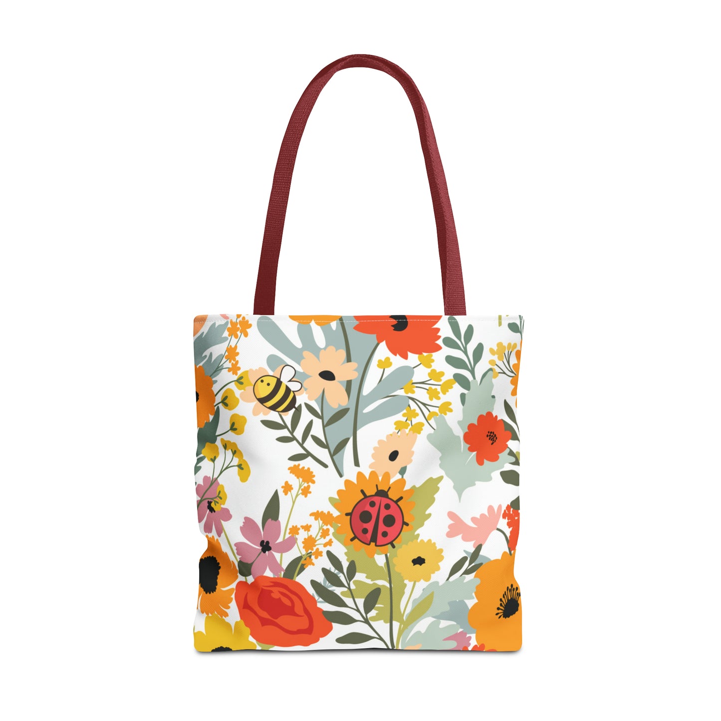 Wildflower Bumble-Fly Tote Bag (AOP)