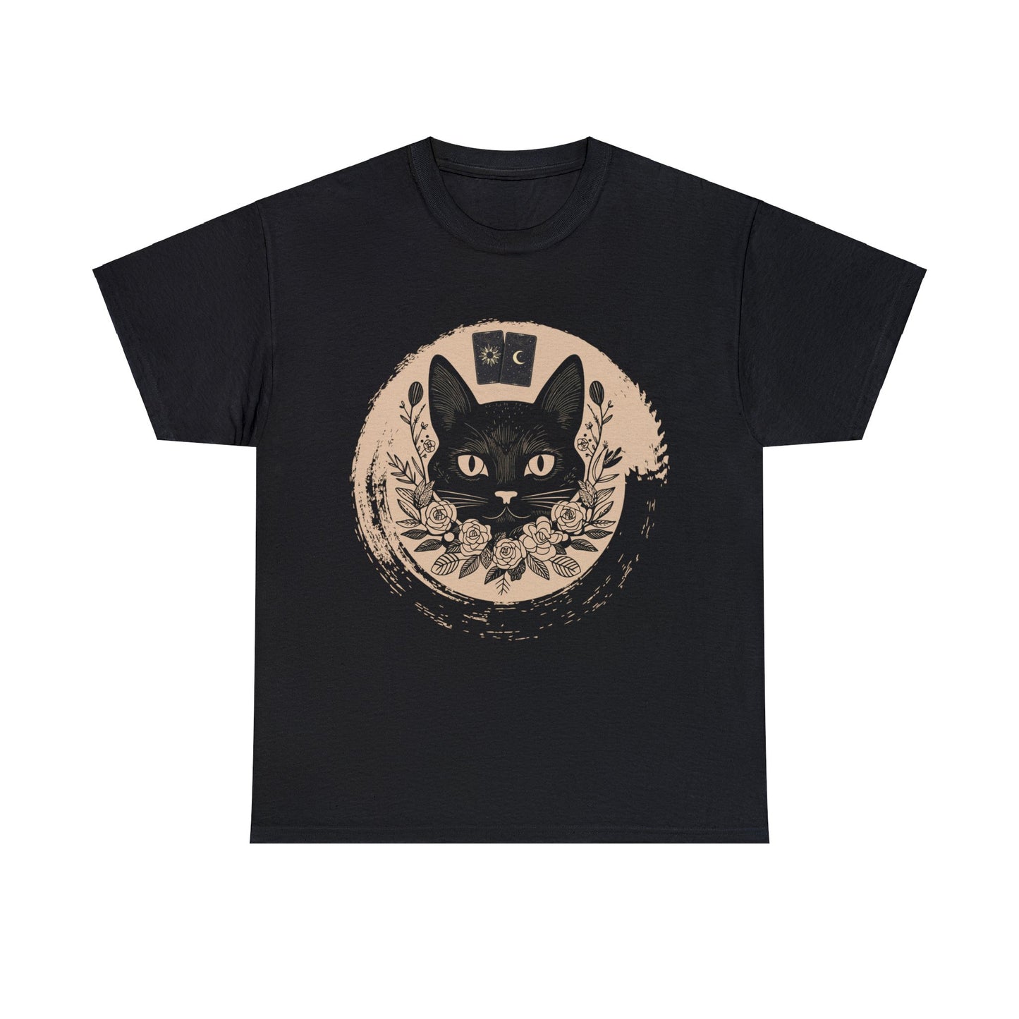 Tarot Kitty Unisex Heavy Cotton Tee