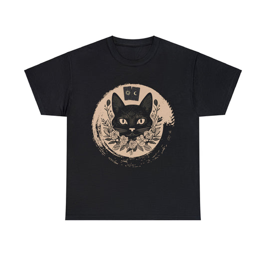 Tarot Kitty Unisex Heavy Cotton Tee