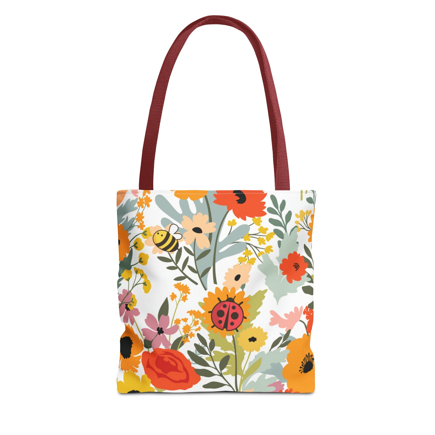 Wildflower Bumble-Fly Tote Bag (AOP)