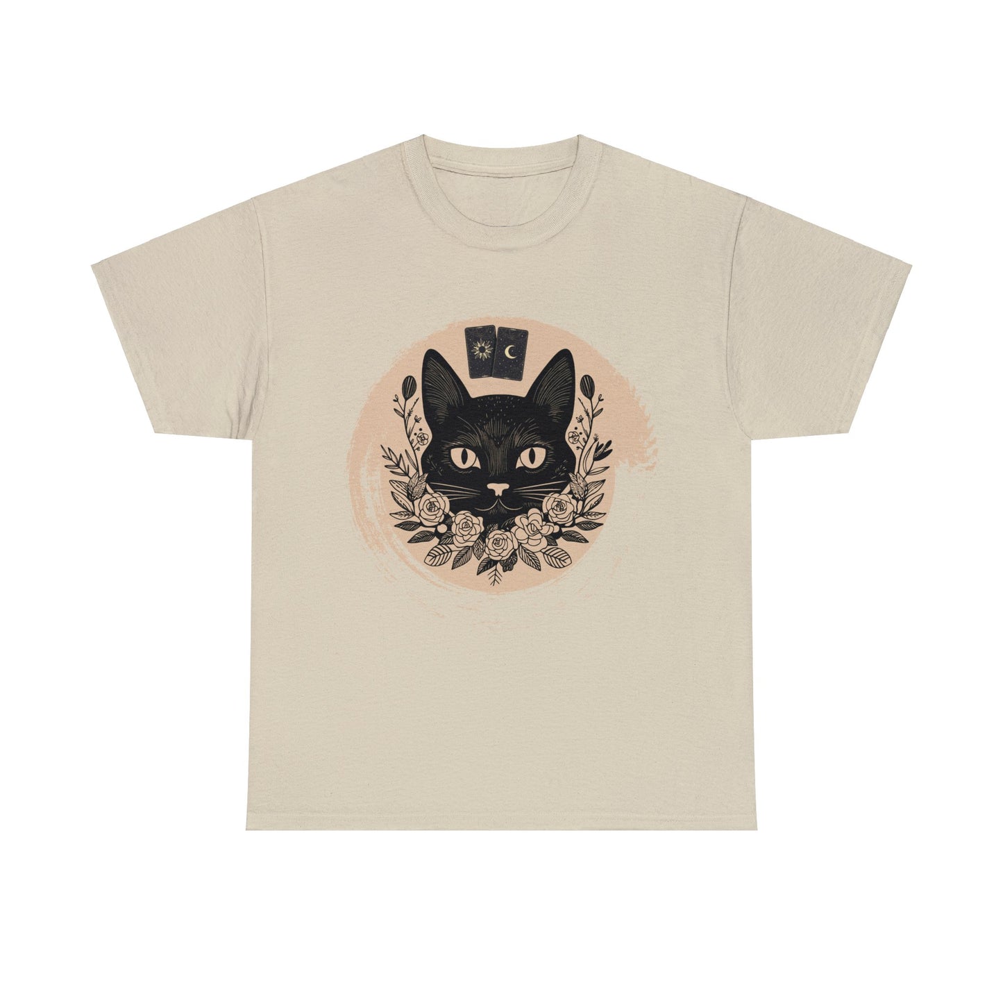 Tarot Kitty Unisex Heavy Cotton Tee