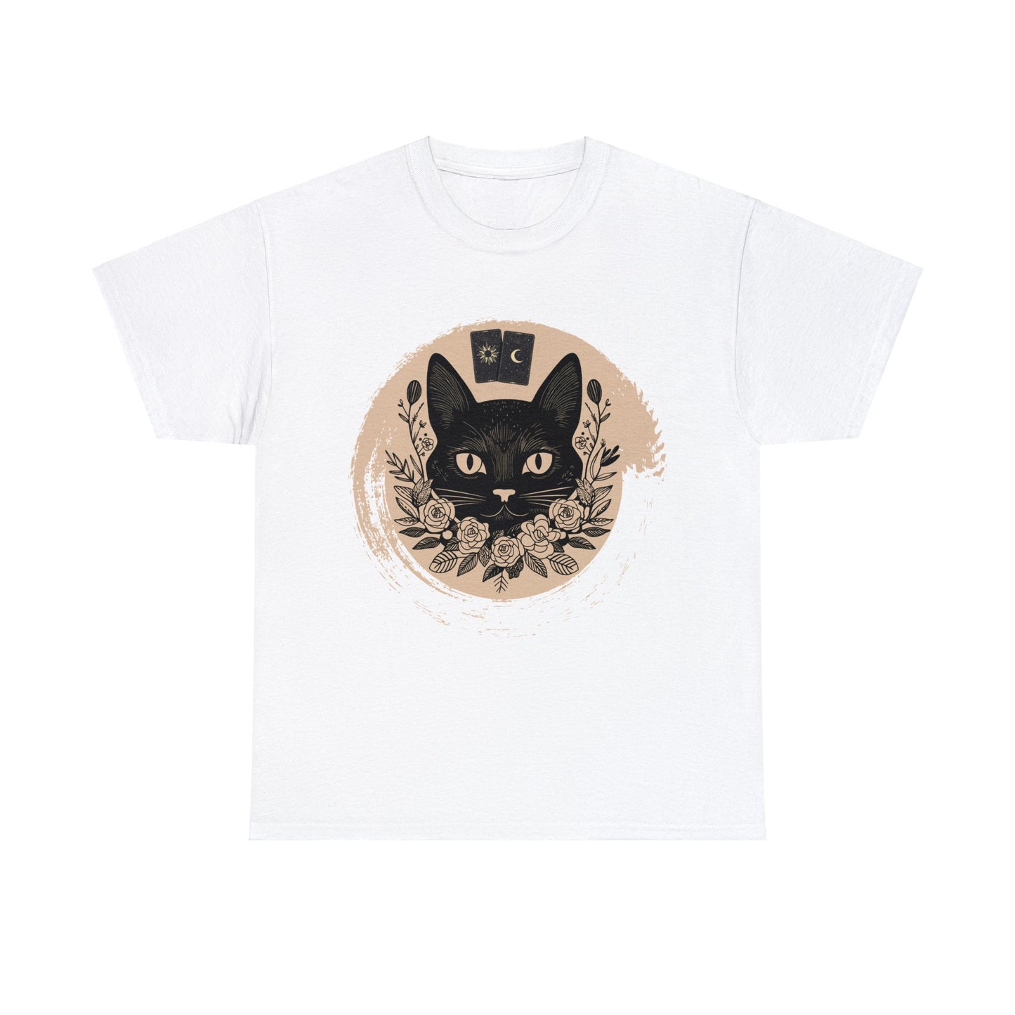 Tarot Kitty Unisex Heavy Cotton Tee