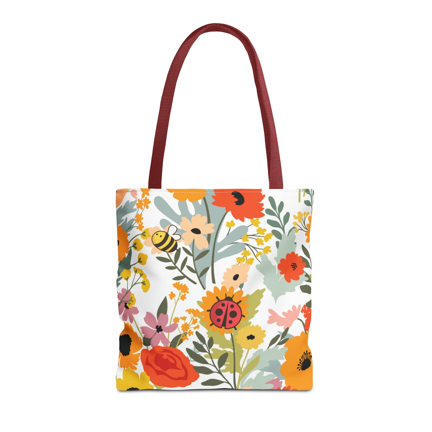 Wildflower Bumble-Fly Tote Bag (AOP)