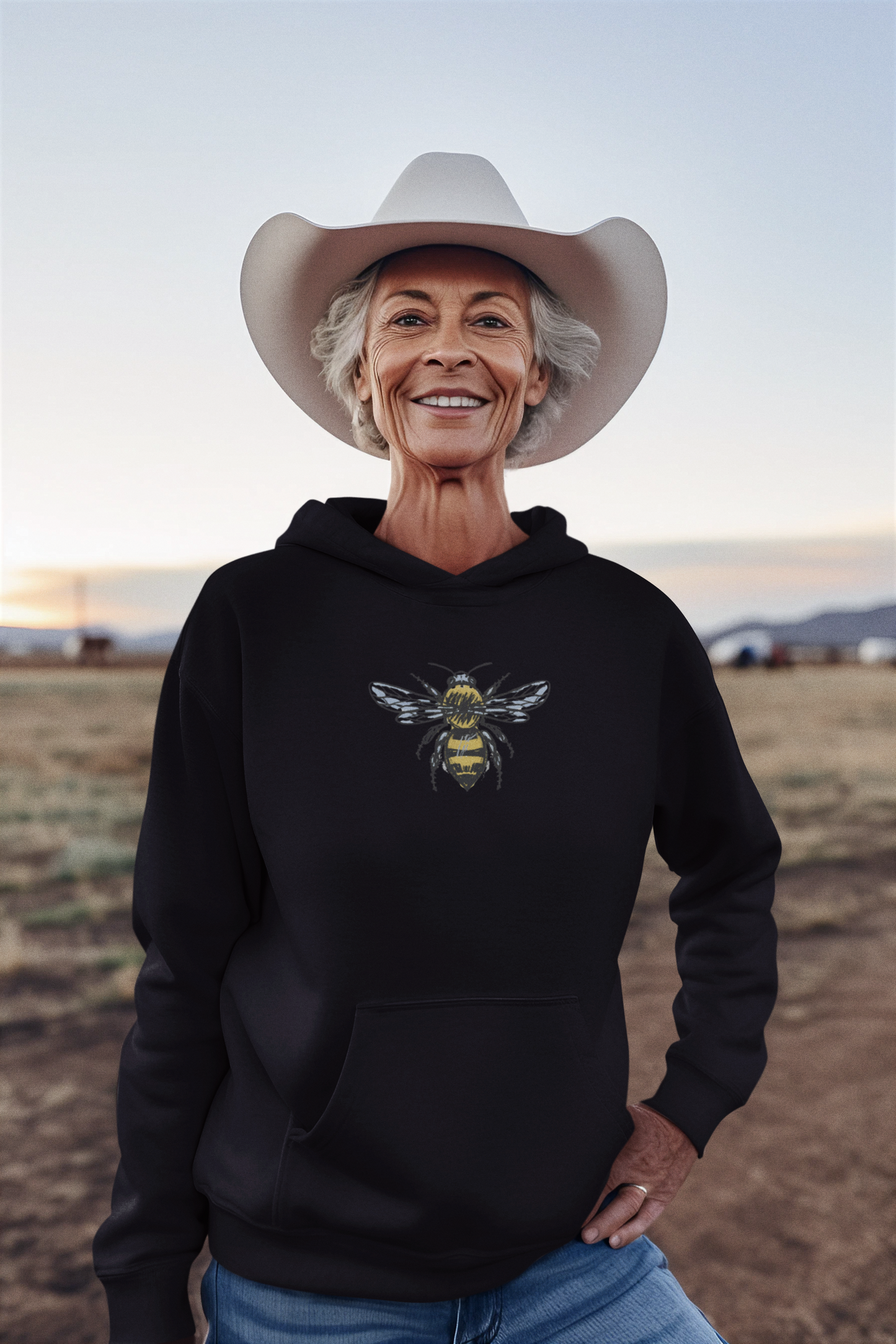 Cozy Chalk Bumble Hoodie