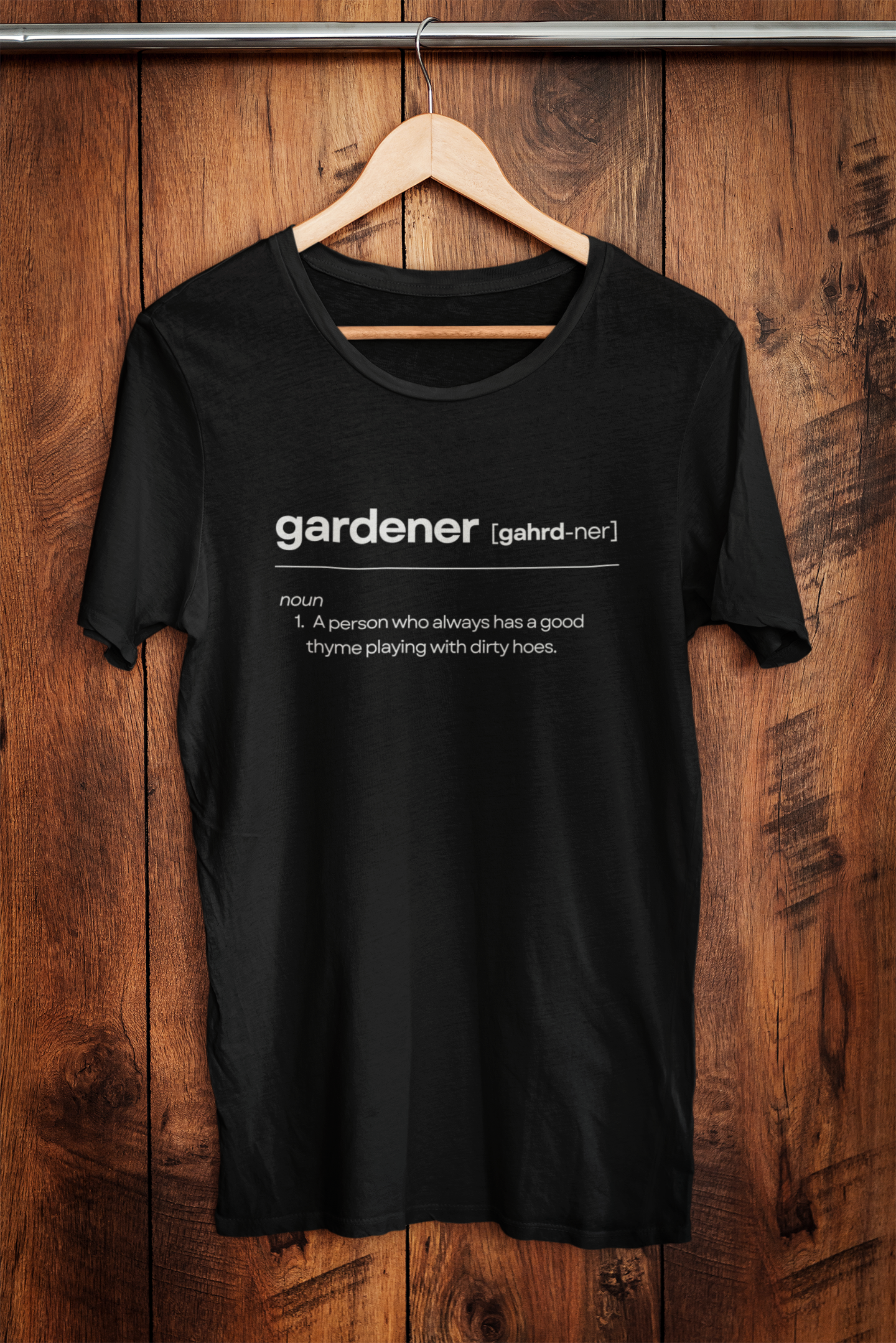 Gardener Dictionary Definition | Gardening T-Shirt 100% Cotton | Gifts for Gardeners, Homesteaders, Urban Gardeners |