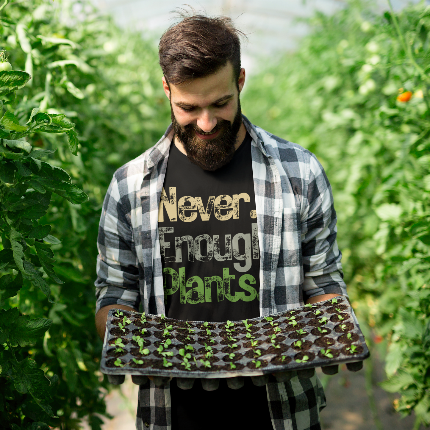 Never enough plants - Unisex Heavy Cotton Tee